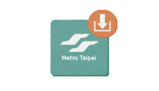 Download or get the latest update for the 'Go! Taipei Metro' app.
