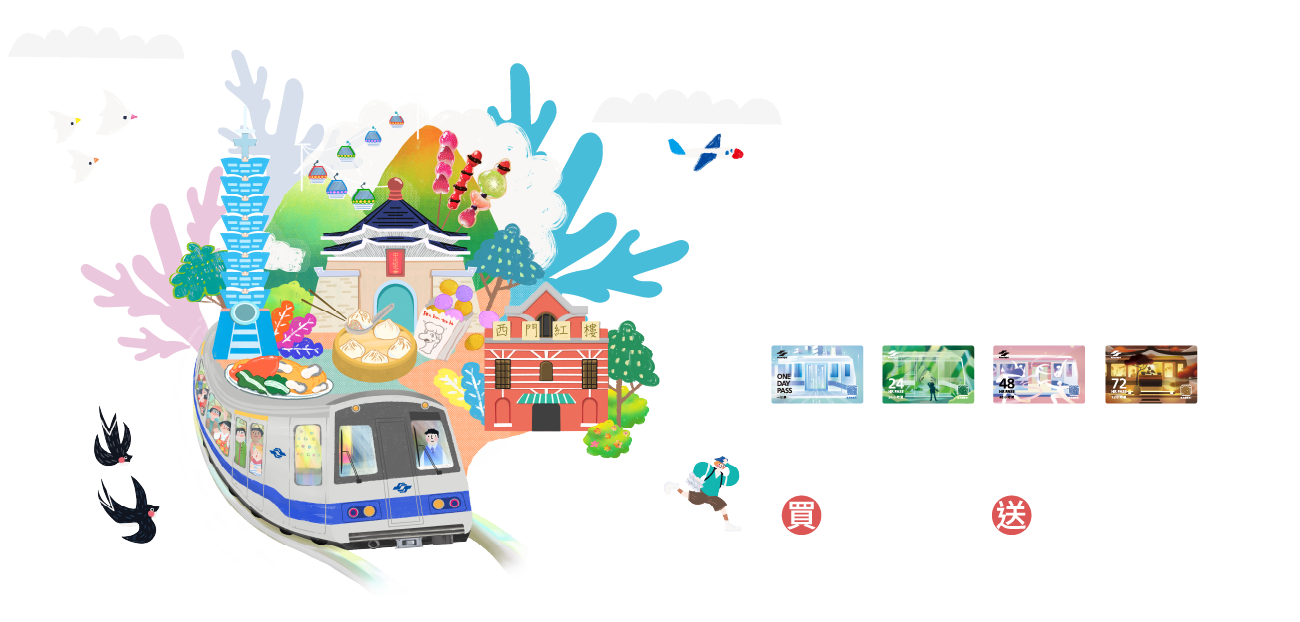 買捷運旅遊票 送好康優惠券