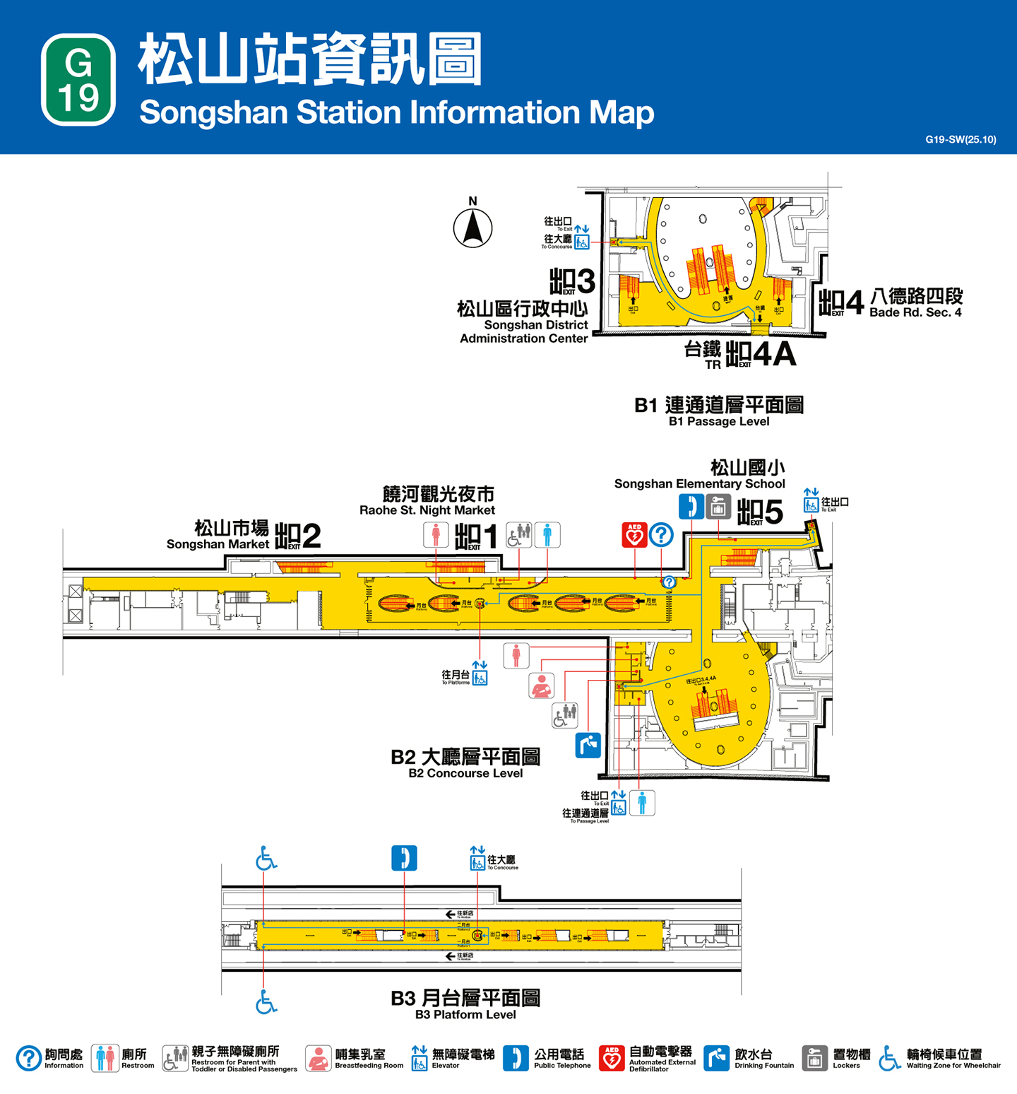 松山車站資訊圖