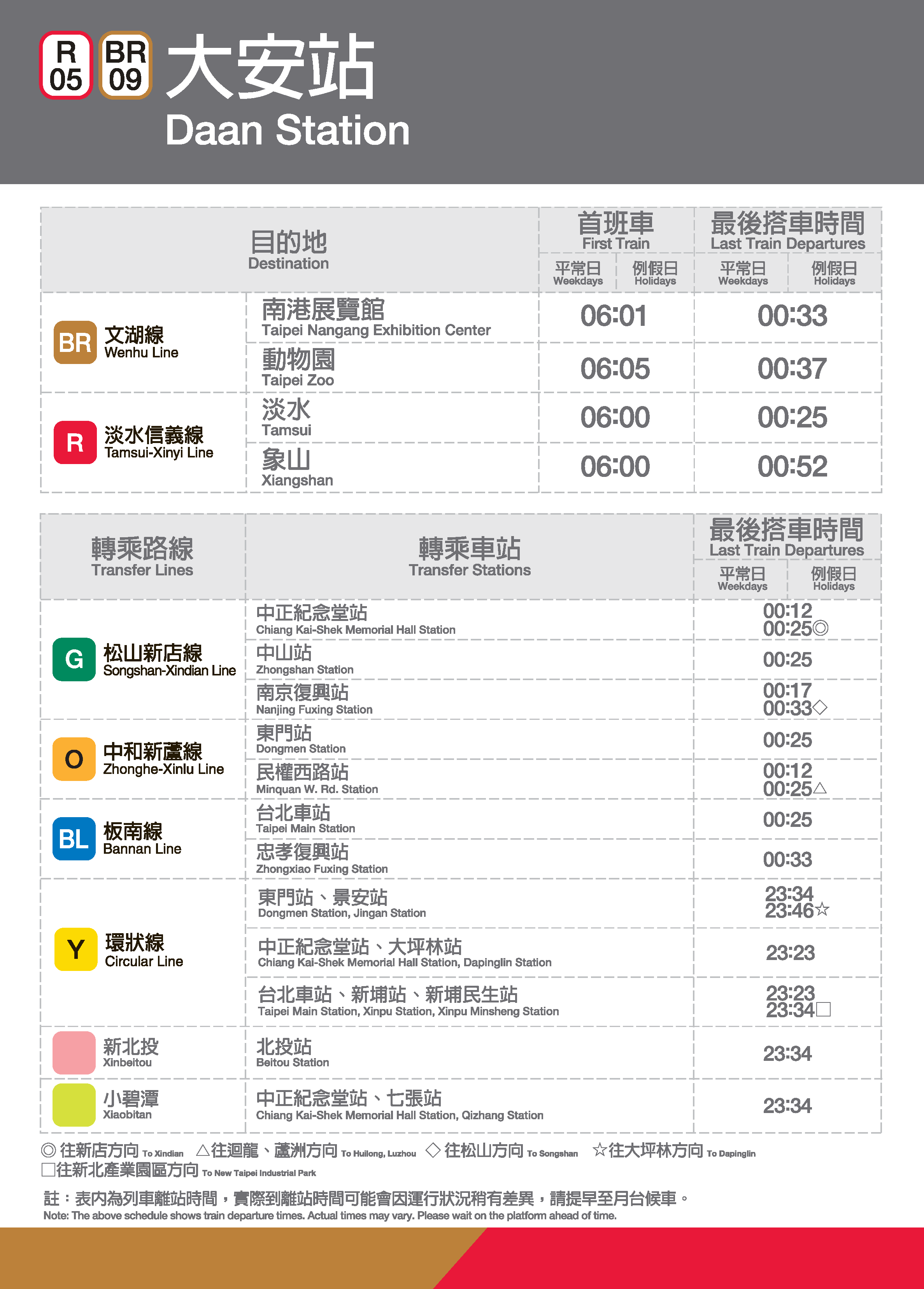 大安車站位置