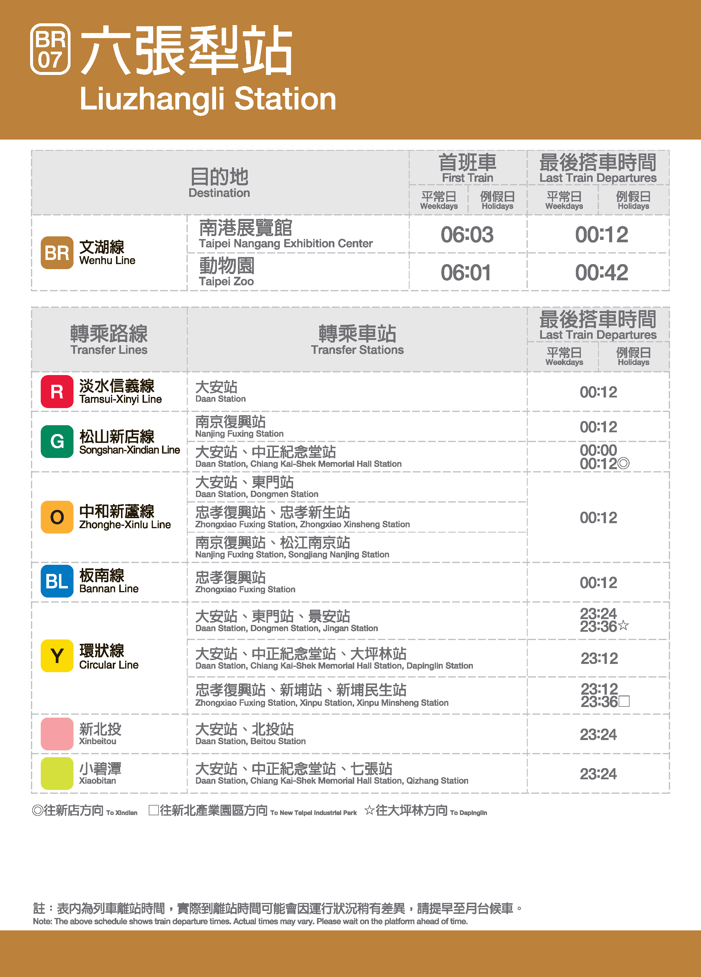 六張犁車站位置