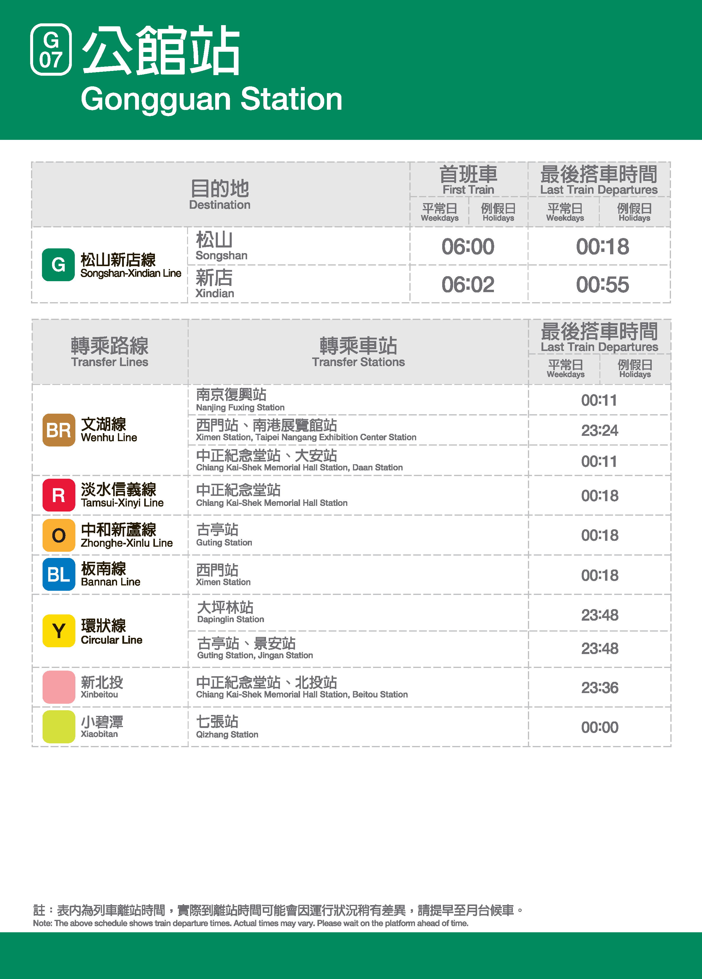 公館車站位置