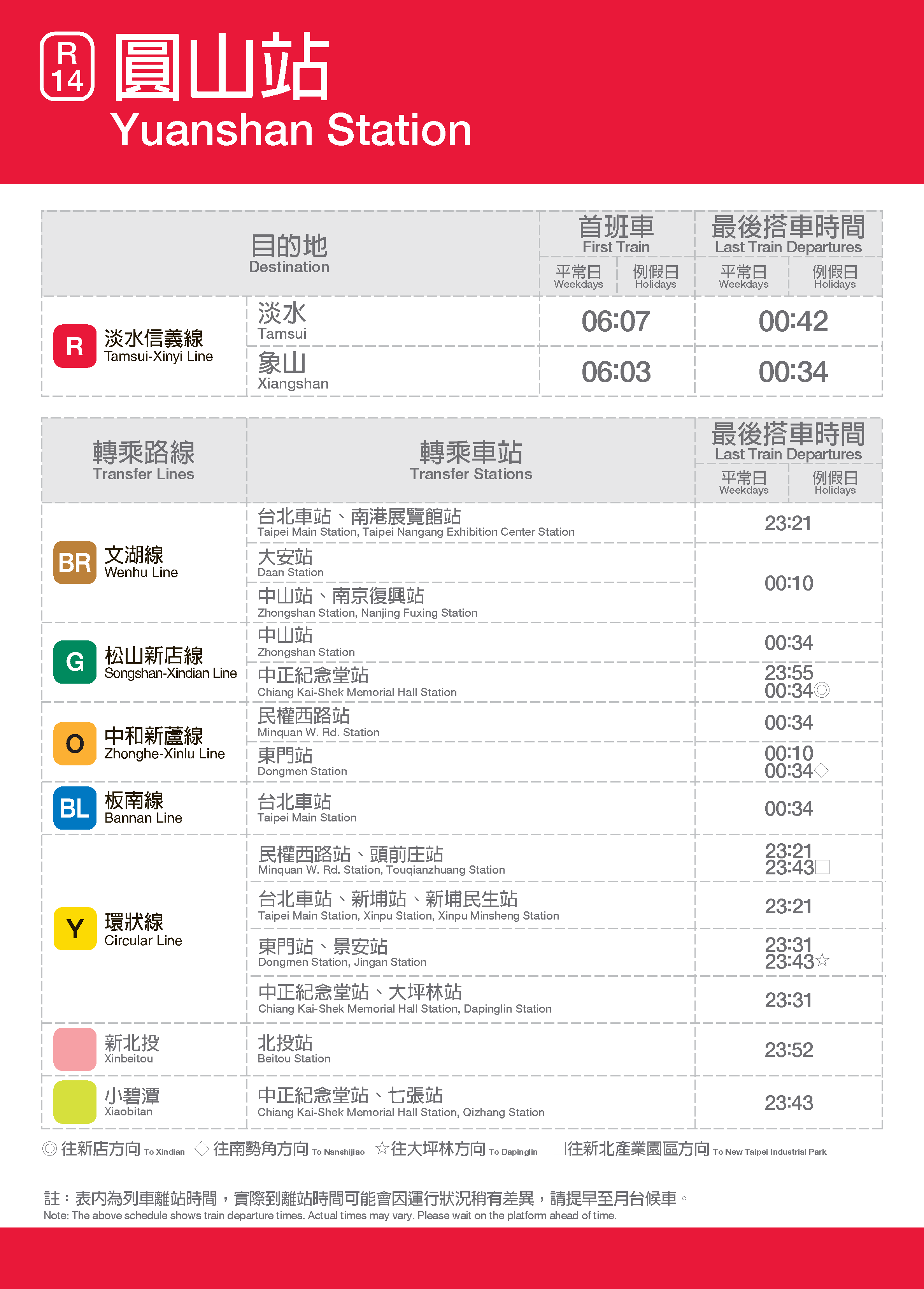圓山車站位置