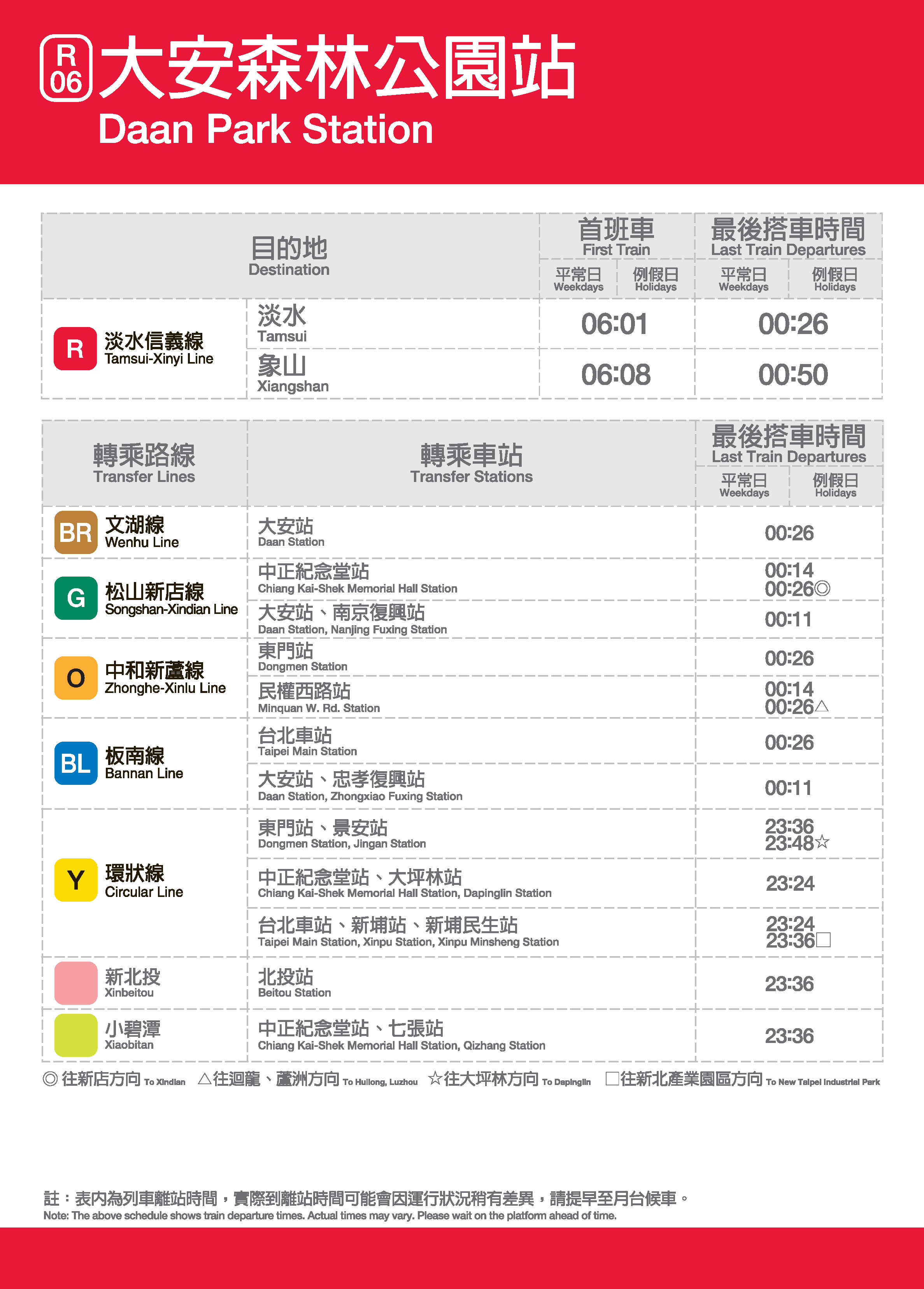 大安森林公園車站位置