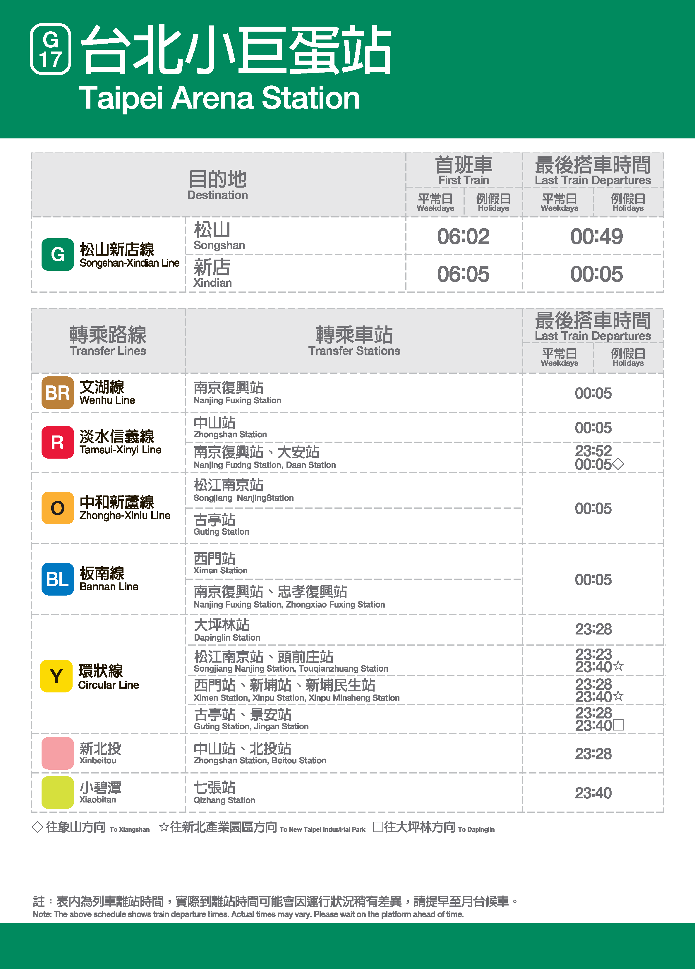 台北小巨蛋車站位置
