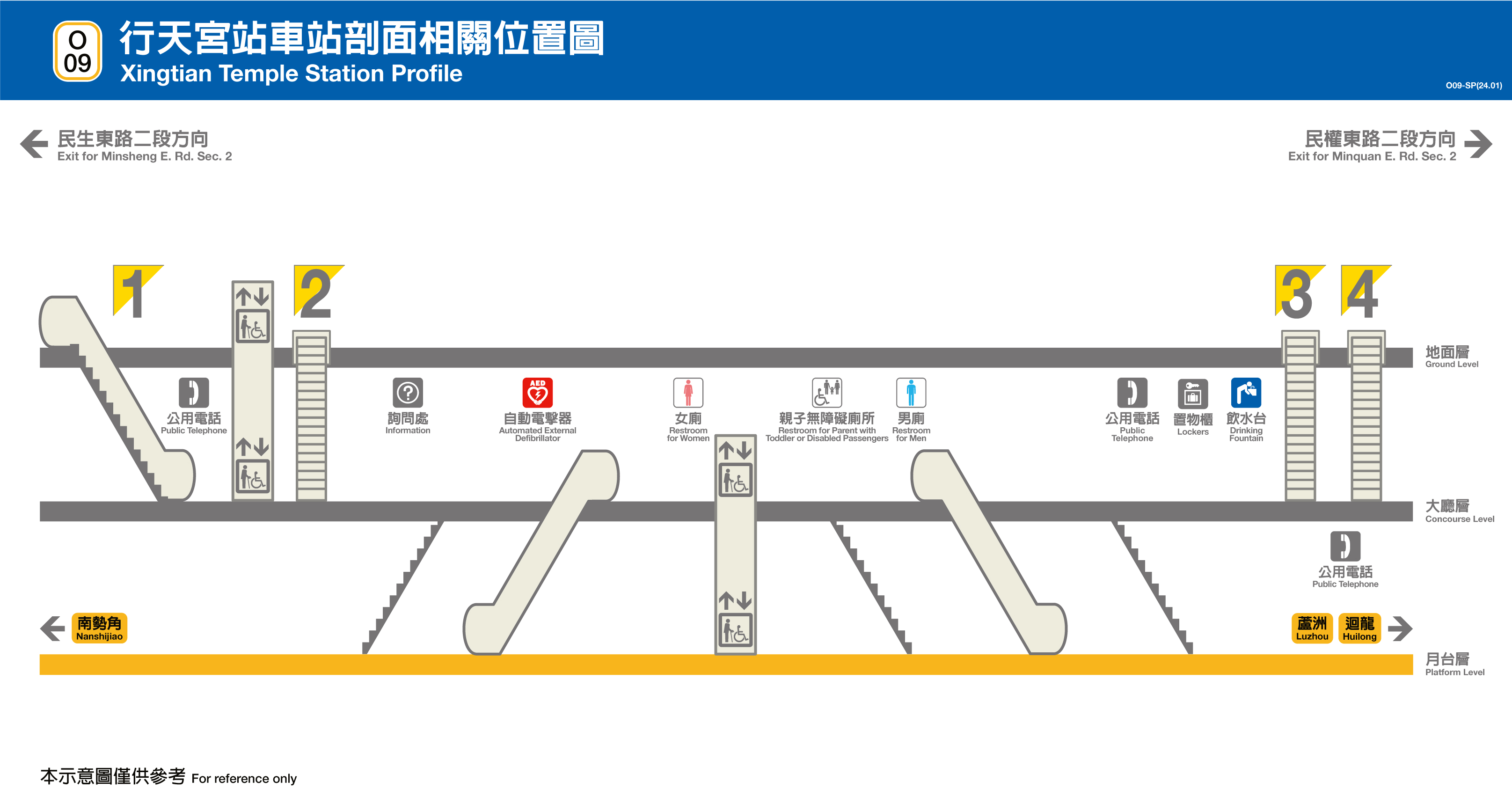 行天宮車站位置