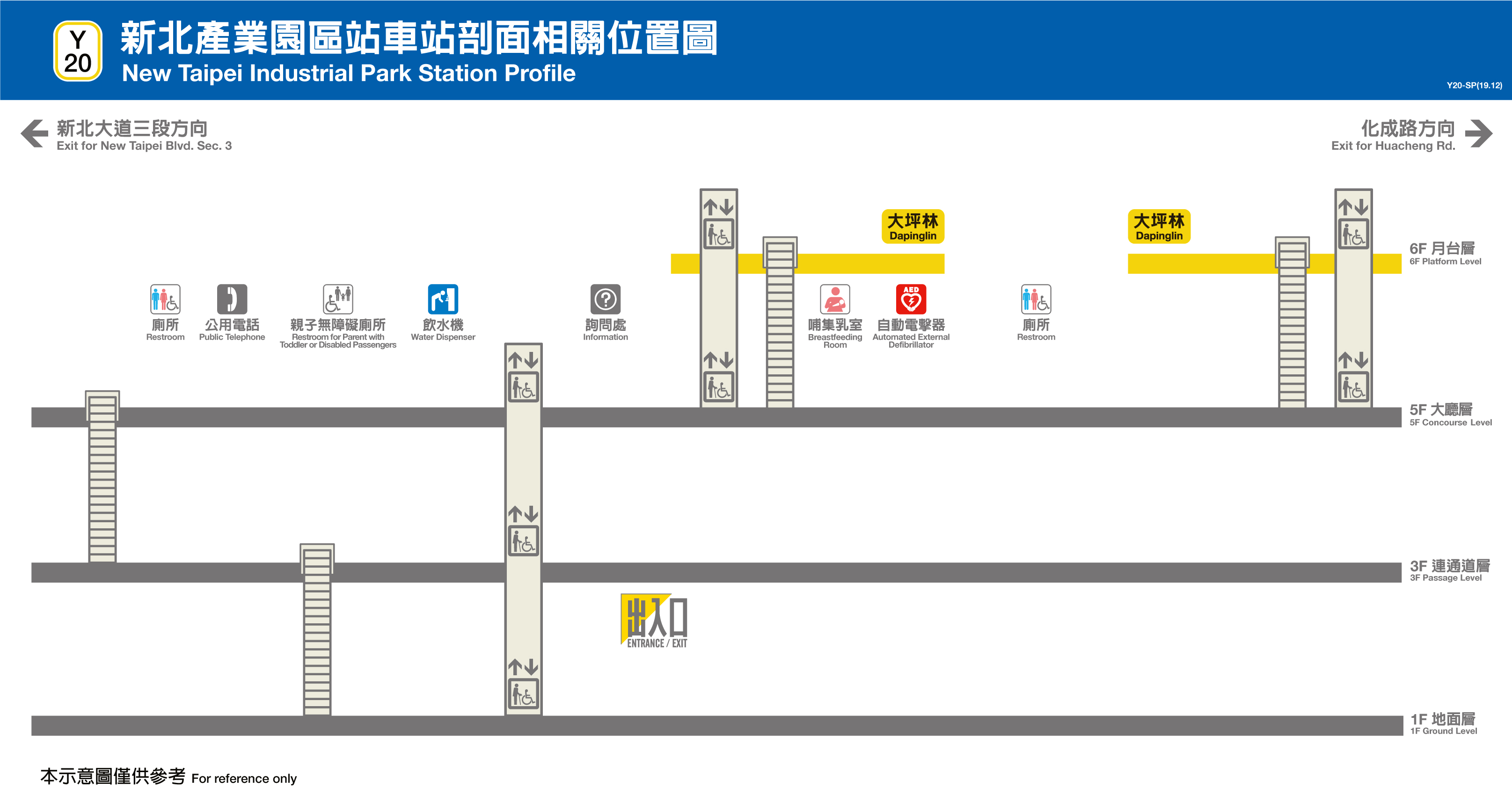 新北產業園區車站位置