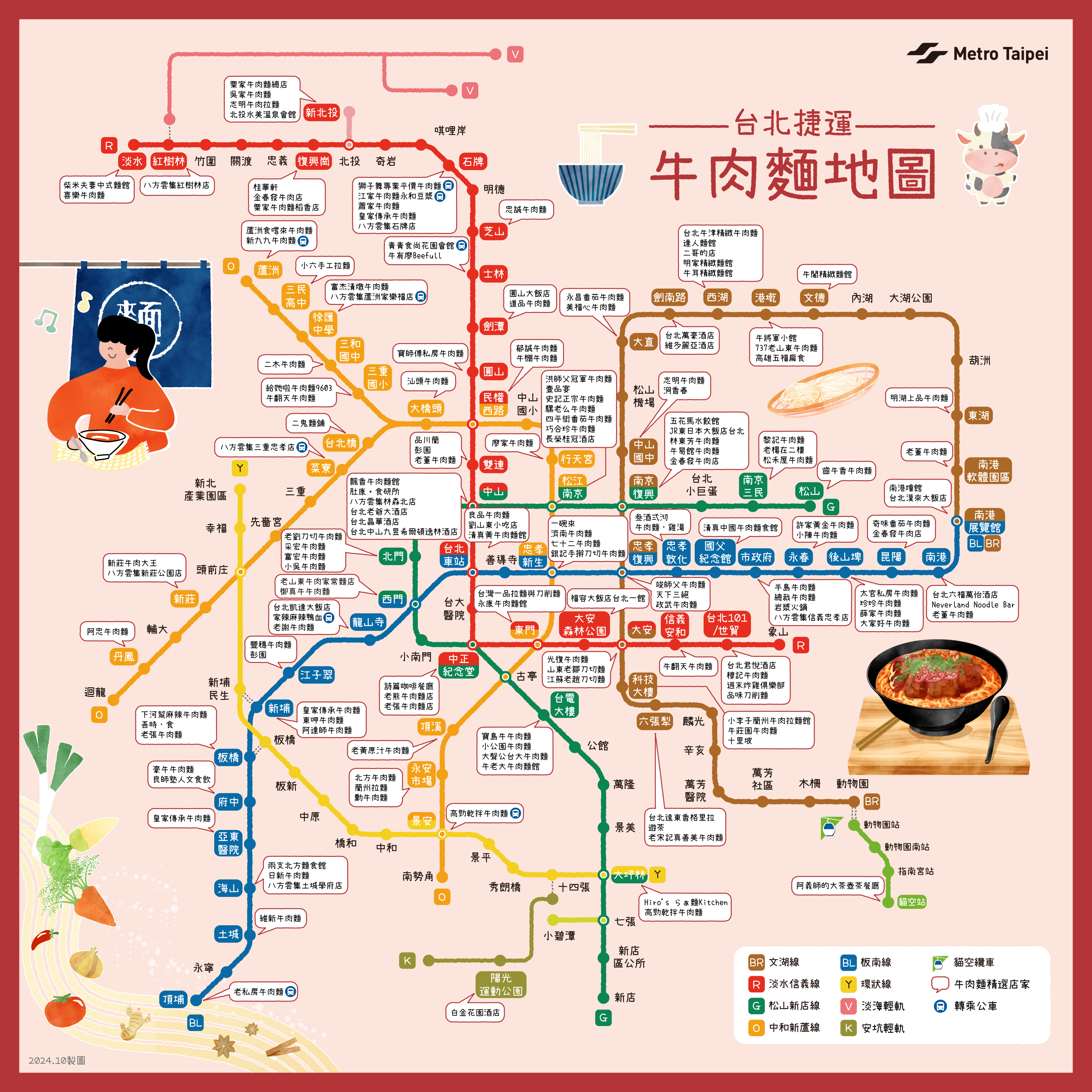 牛肉麵地圖